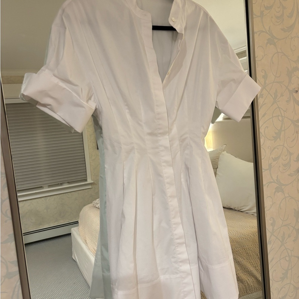 Staud White Dress